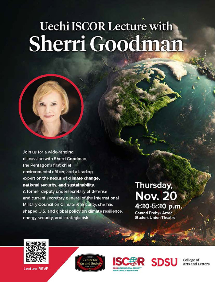 Uechi ISCOR Lecture with Sherri Goodman
